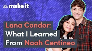 What To All the Boys Lana Condor amp Noah Centineo Learned From Each Other [upl. by Cookie274]