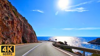 Scenic Drive 4K Demre to Finike  Antalya Countryside Türkiye Turkey  Mediterranean Shores 🇹🇷 [upl. by Aihsekin648]