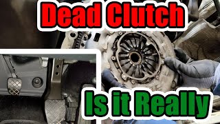 Vw Passat 20 TDI Clutch pedal stuck to floor [upl. by Ruvolo650]