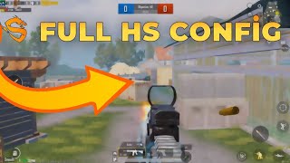 FULL HS ATAN CONFİG PUBG MOBİLE [upl. by Etnovad]