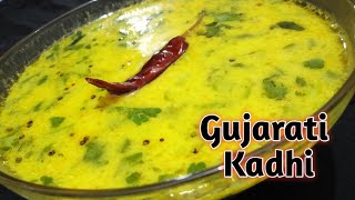 Kadhi RecipeGujarati Kadhi RecipeKadhi banavani RitHow to make Kadhi Recipe [upl. by Ivatts]