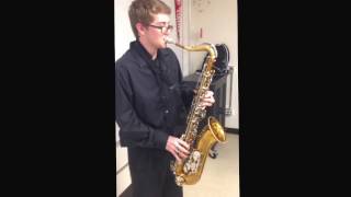 Playing a sax with trombone mouthpiece [upl. by Piers938]