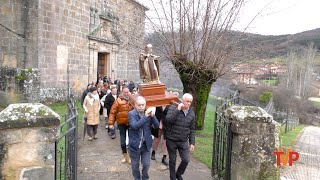 Procesión de San Antón en Canicosa de Sierra  2024 [upl. by Seugram316]