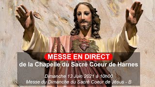 Messe de la FÊTE PATRONALE DU SACRÉCOEUR DE JÉSUS  13062021 à 1000 au SacréCœur [upl. by Akenom]