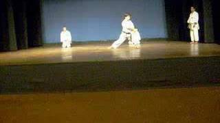 Gankaku Sho SKIF Karate na comunidade Yuba [upl. by Wenn539]