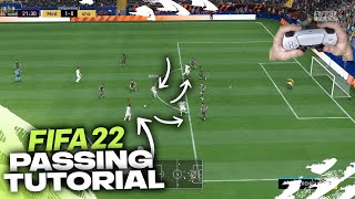 THE 5 PASSING TRICKS YOU NEED TO KNOW  FIFA 22 PASSING TUTORIAL [upl. by Bethezel710]