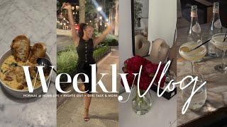 weekly vlog new recipes  girls night out  gym routines  im lonely chat amp more allyiahsface vlog [upl. by Farny]