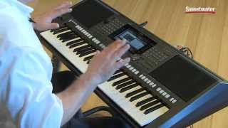 Yamaha PSRS970 Arranger Workstation Keyboard Demo [upl. by Gianni]