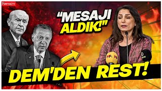 DEM Partiden AKPye Rest quotMesajı Aldıkquot [upl. by Jt452]