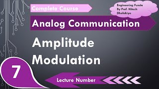 Amplitude Modulation Definition Basics Derivation Frequency Response amp Waveforms Explained [upl. by Biagio]