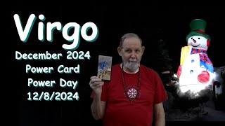 Virgo December 2024 Horoscope Power Tarot Card amp Power Day [upl. by Ahtibbat]