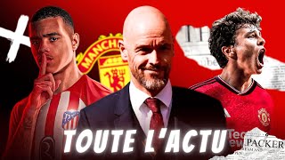 Mercato NEWS Manchester United 1  Ten Hag viré  Neves et Yoro PISTÉS [upl. by Ender]