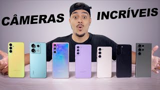 TOP 7 Celulares BARATOS com CÂMERAS INCRÍVEIS e que RODA TUDO 2024 [upl. by Adnical230]