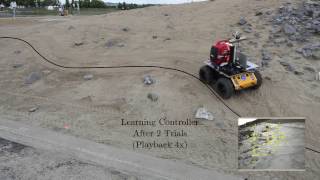 Short Video Autonomous LearningBased Driving in Rough Terrain [upl. by Llenor]