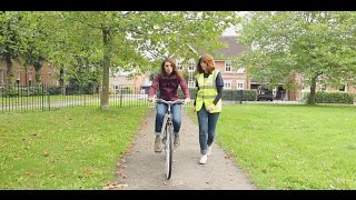 How to teach an adult to ride a bike quickly and simply  Cycling UK [upl. by Adnarrim]