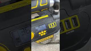 Stanley portable power jump starter and air compressor [upl. by Notlrac]