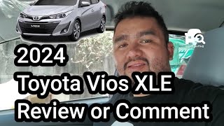 2024 Toyota Vios XLE Review or Comment [upl. by Hpesoy632]