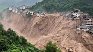 Earth Collapses in China JawDropping Landslide Video [upl. by Maker]