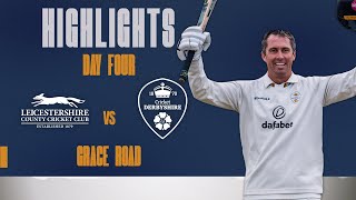 HIGHLIGHTS Day Four vs Leicestershire A [upl. by Eileme]