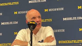 Phil Martelli Press Conference After Michigan Basketball Crushing Loss To Indiana [upl. by Adams]