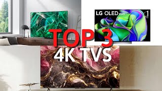 The Best 4K TVs In 2024 TOP 3 [upl. by Schifra]