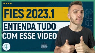 FIES 20231 TUDO que VOCÊ PRECISA SABER INSCRIÇÕES FIES [upl. by Ahtelahs]