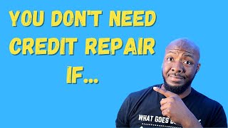 Fix Your Credit Yourself  You Dont Need Credit Repair If [upl. by Ziwot]