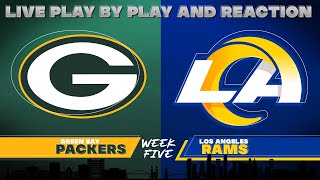 Packers vs Rams Live Play by Play amp Reaction [upl. by Armstrong]