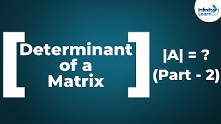 Matrices  Determinant of a Matrix Part 2  Dont Memorise [upl. by Reffotsirhc]