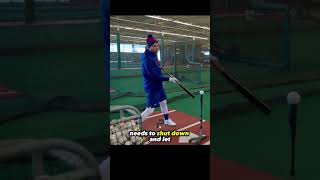 Trey Mancini Hitting Drill shorts [upl. by Lister]