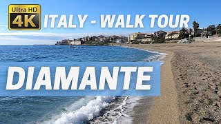 DIAMANTE 4K ✨ Calabria ITALY 🚶 WALKING TOUR 🇮🇹 🇮🇹 🇮🇹 [upl. by Mirisola]