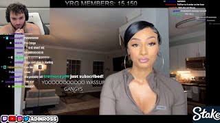 YourRAGE reacts to Rubi Rose Edate Ft Kai Cenat Paryeet Silky Chibu [upl. by Errised]