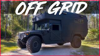 Offroad Camping  DIY Military Humvee [upl. by Aggappe178]