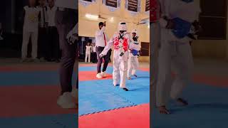 MGKVP University taekwondo Varanasi selection 1 [upl. by Akirdnas]