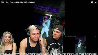 TEN  Dani Flow Uzielito Mix Official Video  REACCIÓN  OPINIÓN [upl. by Arreyt]