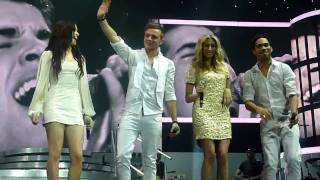 X Factor Finalists  You Are Not Alone Live Tour 2010 20th March O2 Arena London [upl. by Yrot]