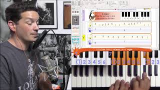 Minuet in G major Christian Petzold or maybe Bach easy piano cover tutorial [upl. by Boyden]