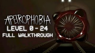 Apeirophobia  Level 0 to 24 Chapter 1 amp 2  Full Walkthrough ROBLOX [upl. by Esiuqram]