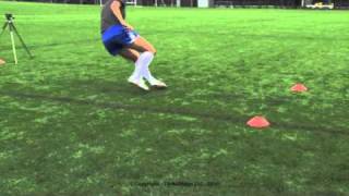 T4 Soccer  505 Agility Test [upl. by Annej]