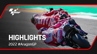 MotoGP™ Race Highlights  2022 AragonGP 🏁 [upl. by Nylzzaj]