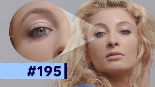 HOW TO RETOUCH Pt 4 Retouch Eyes Lips Eyebrows  Photoshop Tutorial [upl. by Faus663]