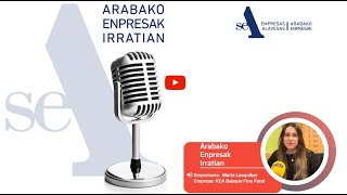 Arabako Enpresak Irratian María Lasquíbar Audio [upl. by Htesil549]