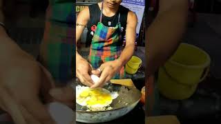 Egg Burji Selling In Street Of Kolkata streetfoodindia streetfood [upl. by Otnicaj]