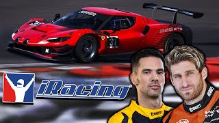 GARONE al MUGELLO con AlbertoNaska e federicoleo88  iRacing [upl. by Delcine]