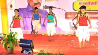 THANJAVUR URUMI MELAM  SRI KRISHNA MATRIC HR SEC SCHOOL URANIPURAM  ANNUAL DAY 2019 [upl. by Iran850]