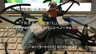 下向きカメラ付きTELLOのテスト 2018718 ◎屋外テストは7月19日公開！ [upl. by Ogu]