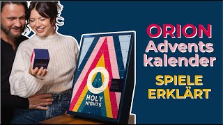 ORION Adventskalender 24 Die Er⭐️tikSpiele erklärt🔥🎲 [upl. by Nazus770]