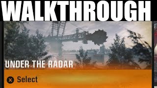 Black ops 6 under the radar walkthrough  how to sabotage the radar helicopter amp sam [upl. by Euqinay]