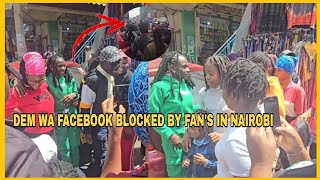 Ako wapi OgaobinnaDem wa Facebook Blocked by Agry fans in Nairobi cbd [upl. by Argent]