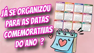 ORGANIZE AS DATAS COMEMORATIVAS DO ANO CAMPANHAS DE VENDAS PARA A LOJA [upl. by Deste]